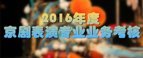 啊啊啊啊～好爽高潮了,骚逼,使劲操我视频国家京剧院2016年度京剧表演专业业务考...